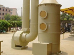 脱硫除尘器,沼气脱硫塔,脱硫喷淋塔等可采用分节组装，具有占地面积小、运输、安装方便的特点。